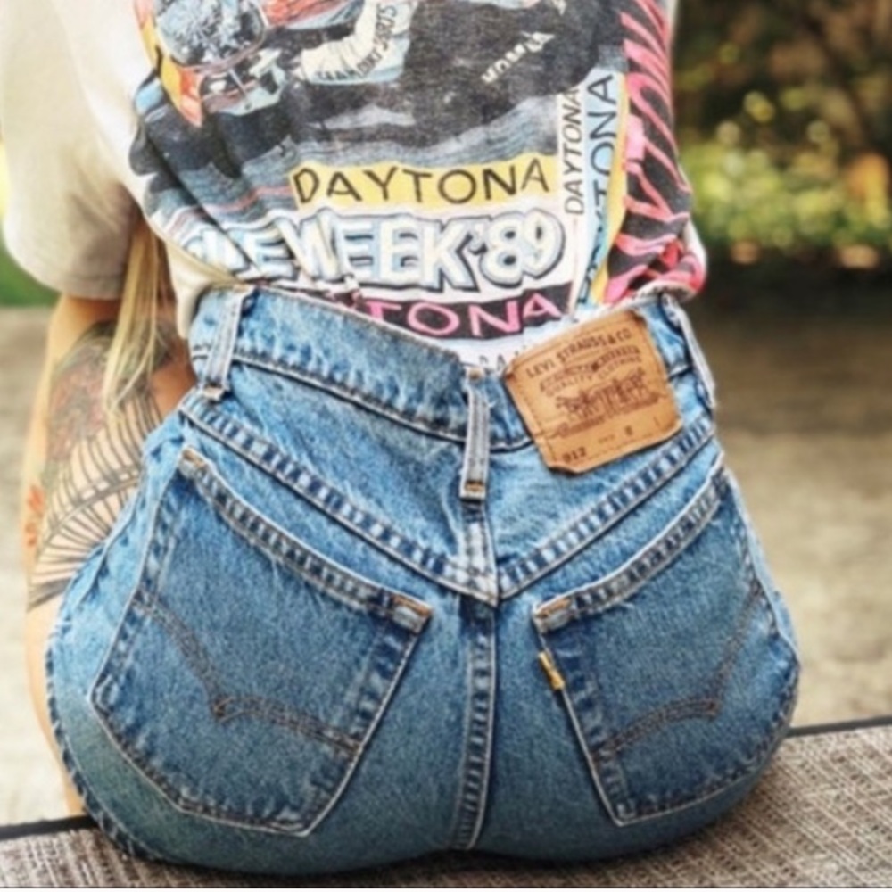 Levis 950 VINTAGE DEADSTOCK Orange Tab Shorts